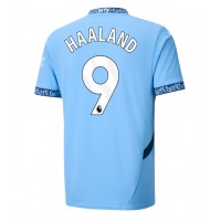 Maglie da calcio Manchester City Erling Haaland #9 Prima Maglia 2024-25 Manica Corta
